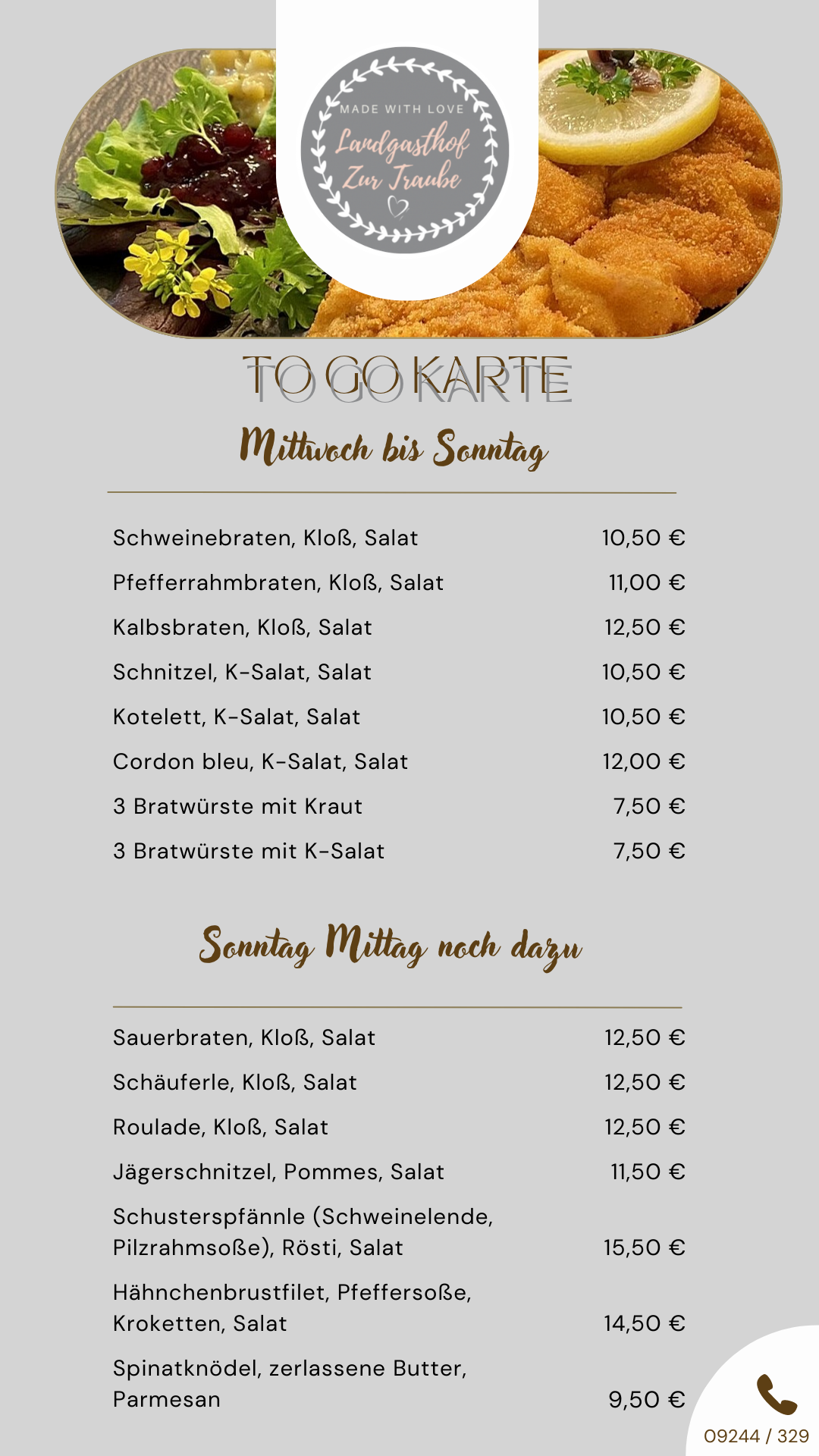 Kopie von Kopie von to go Karte 1